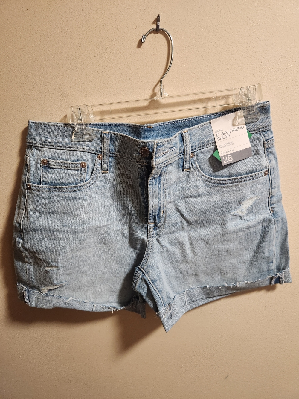 Gap Girlfriend Shorts 5" Inseam